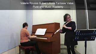 Flute ABRSM Grade 4 from 2022 C3 Valerie Rousse amp Joel Littorie Fantasie Valse [upl. by Nauqet]