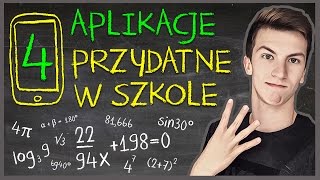 4 APLIKACJE KTÓRE PRZYDADZĄ SIĘ W SZKOLE 📱 [upl. by Llewon]