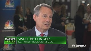 Watch CNBCs full interview with Charles Schwabs Walt Bettinger [upl. by Nyllek]