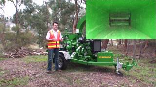 Red Roo delivers a Red Roo 1260 Chipper to Holmesglen TAFE [upl. by Wrightson]