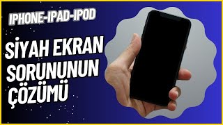 2024 IPHONE SİYAH EKRANDA KALDIYSA BÖYLE DÜZELTEBİLİRSİN VERİLER SİLİNMEDEN ÇÖZÜM IOS [upl. by Rastus]