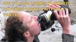 Drinksafe Explorer purified water filter bottle [upl. by Wichman]