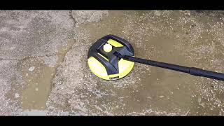 NEW TESTParkside Patio Cleaner from Lidl for Parkside phd 135 c2 pressure washer Part 2heavy mud [upl. by Lorelle]