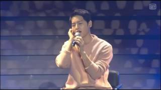 160521 송중기 Song Joong Ki FM sing 정말 Really Innocent Man OST 차칸남자 OST [upl. by Harshman]