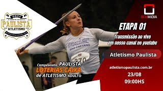 CAMPEONATO PAULISTA LOTERIAS CAIXA DE ATLETISMO ADULTO  2024 [upl. by Clareta810]