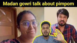 Madan gowri about pimpom lifestyle troll  mop troll  pimpom troll  praveenscreation [upl. by Aelahs]