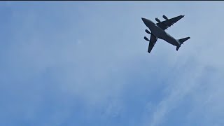 Flyby parade in the sky Canada Day 2024  Practice rcaf100 flyby f18 snowbirds canadaday2024 [upl. by Vickey]