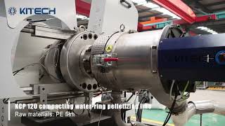 plastic films recycling pelletizing machine [upl. by Figueroa]