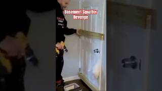 Squatter Revenge  Man Blockades Basement Squatter comedy [upl. by Olegnaleahcim]