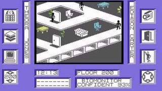 Max Headroom C64 Title Screen and Gameplay [upl. by Elwin513]