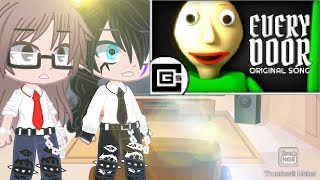 Past Afton  Past Henry amp Vanessa react BALDIS BASICS SONG quotEvery Doorquot feat Caleb Hyles SFM CG5 [upl. by Zenas564]