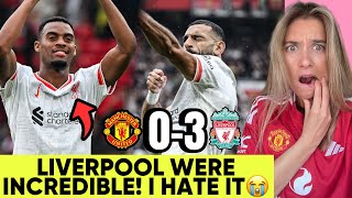 Gravenberch Destroyed us Liverpool 30 Man Utd Reaction [upl. by Rothstein]