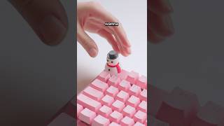 Do You Wanna Build A Snowman☃☃☃🎁🎁🎁 3dprinting craft diy keyboard christmas [upl. by Jessy]