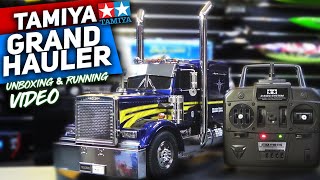 RC Truck Tamiya Grand Hauler 114 Stunning TRUCK  Scale Trucking amp Construction  UNBOXING VIDEO [upl. by Eleonore392]