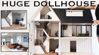 HUGE Dollhouse Build [upl. by Pearl581]