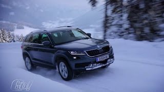 Auf allen Titelseiten  Skoda Kodiaq 2017  der Test [upl. by Darrill234]