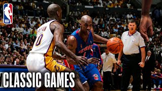 2004 NBA Finals Full Game 1  Detroit Pistons vs Los Angeles Lakers [upl. by Hgalehs]