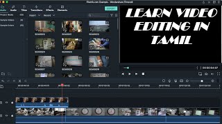 Wondershare Filmora Video Editing Tutorial in Tamil  Step by Step Guide for Youtubers  Tamil [upl. by Voss]