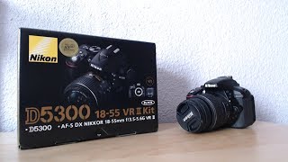 Nikon D5300 Digital Camera Unboxing [upl. by Iahc]