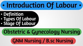 Labour  Types Of Labour [upl. by Muscolo186]