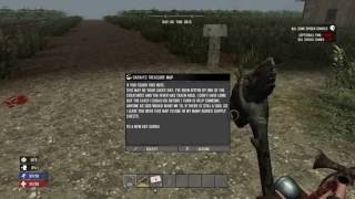 SARAHS TREASURE MAP  7 DAYS TO DIE  PS4 [upl. by Kcirted231]