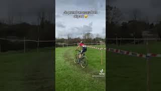 Cyclocross Valognes 💥 cycling cyclocrossmotivationperseverance [upl. by Laersi]