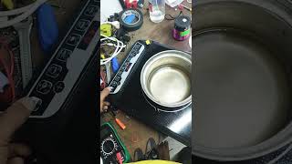 Induction cooker e0 problem hai subscribemychannel inductioncooker [upl. by Enerod865]