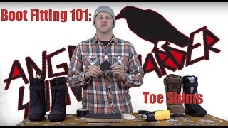 Boot Fitting 101 Toe Shims [upl. by Barnes]