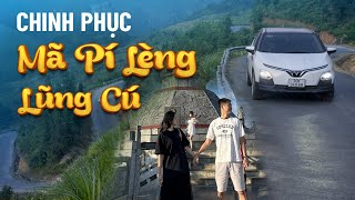 Thử thách Vinfast Vf5 chinh phục Cột cờ Lũng Cú đèo Mã Pí Lèng không dùng trạm sạc công cộng [upl. by Anastas]