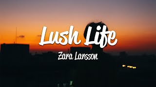 Zara Larsson  Lush Life Lyrics [upl. by Sihunn]