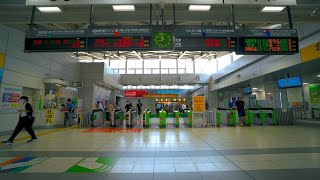 大崎駅構内Osaki Station【4K HDR】 [upl. by Arekahs]