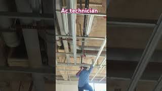 How to Ductable ac drain fitting   Shorts [upl. by Laban]