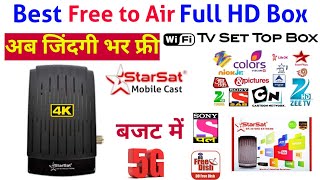 Starsat SR 4070 Extreme HD Funcam Set Top Box  DD Free Dish Best Full HD Free to Air box [upl. by Antoinette492]