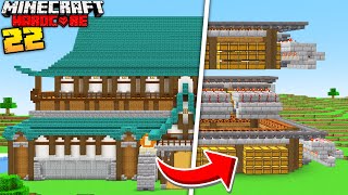 I Built the ULTIMATE STORAGE SYSTEM in Minecraft Hardcore [upl. by Skerl]