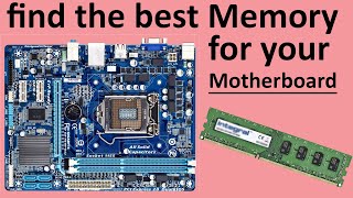 How to find the best Memory for your Motherboard [upl. by Hedda834]