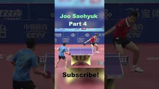 Joo Saehyuk 4 joosehyuk xuxin malong sports tabletennisshot pingpong shorts tabletennis [upl. by Akima317]