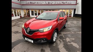 16 Renault Kadjar 15 DCi Dynamique Nav Euro 6 FSH 1 Previous Owner Bluetooth USB £0 Tax Darlington [upl. by Lou]