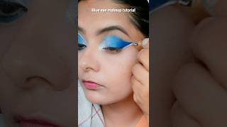 blue eye makeup tutorial makeup eyemakeuptutorial shorts [upl. by Phox821]