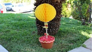 Winnie The Pooh Centerpiece DIY [upl. by Aicinoid276]