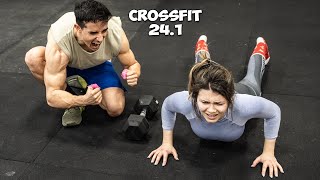 ON SOUFFRE EN COUPLE  Crossfit Open 241 jujufitcats [upl. by Aneen622]