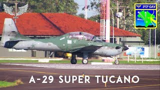 Decolagem A29 Super Tucano  Zoom na Cabine [upl. by Ramin899]