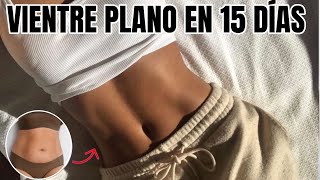 EJERCICIOS PARA BAJAR BARRIGA RÁPIDO  ABDOMEN PLANO EN CASA [upl. by Ahsien]