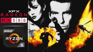 GoldenEye 007  1080p  RX 580 8 GB  AMD Ryzen 5 1600 AF  16 GB RAM [upl. by Enialb784]