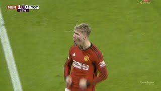 Rasmus Hojlund Goal vs Tottenham  Man United vs Tottenham [upl. by Brade]