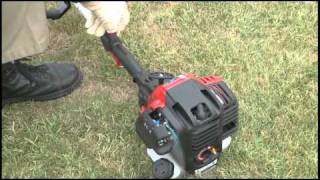 The TB525 EC gas string trimmer  How to set up your 4cycle trimmer [upl. by Rekoob]