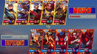 Super Heroes Vs Inferno Demons 👹  Intense Battle of YouTubers amp TikTokers 🔥 Who Will Win 😱 [upl. by Yakcm]