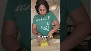 Super fun way to cut pineapples pineapple foodhack hack food fun fruit [upl. by Chaddie]