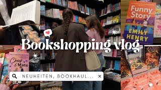 Bookshopping vlog 📚 Neuerscheinungen Büchertalk Bookhaul 🌻✨📖 [upl. by Moule]