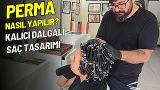 Perma Nasıl Yapılır Kısa Zamanda Kalıcı Dalgalı Saçlara Kavuşun – Serkan Karayılan Kuaför [upl. by Gradeigh]