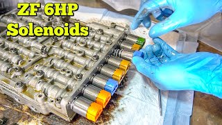 ZF 6HP Transmission Solenoid Replacement BMWJaguarRange Rover [upl. by Jenelle]